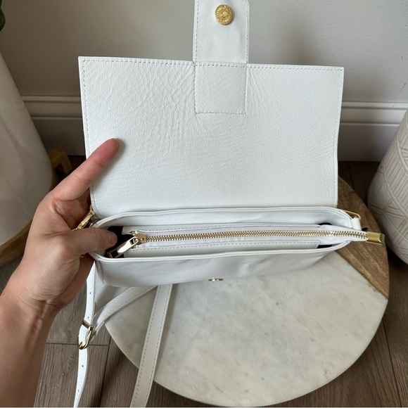 NWT Original HOUSE OF HARLOW
1960 Snake 100% Leather Shoulder
Bag Gold White - Picture 4 of 13